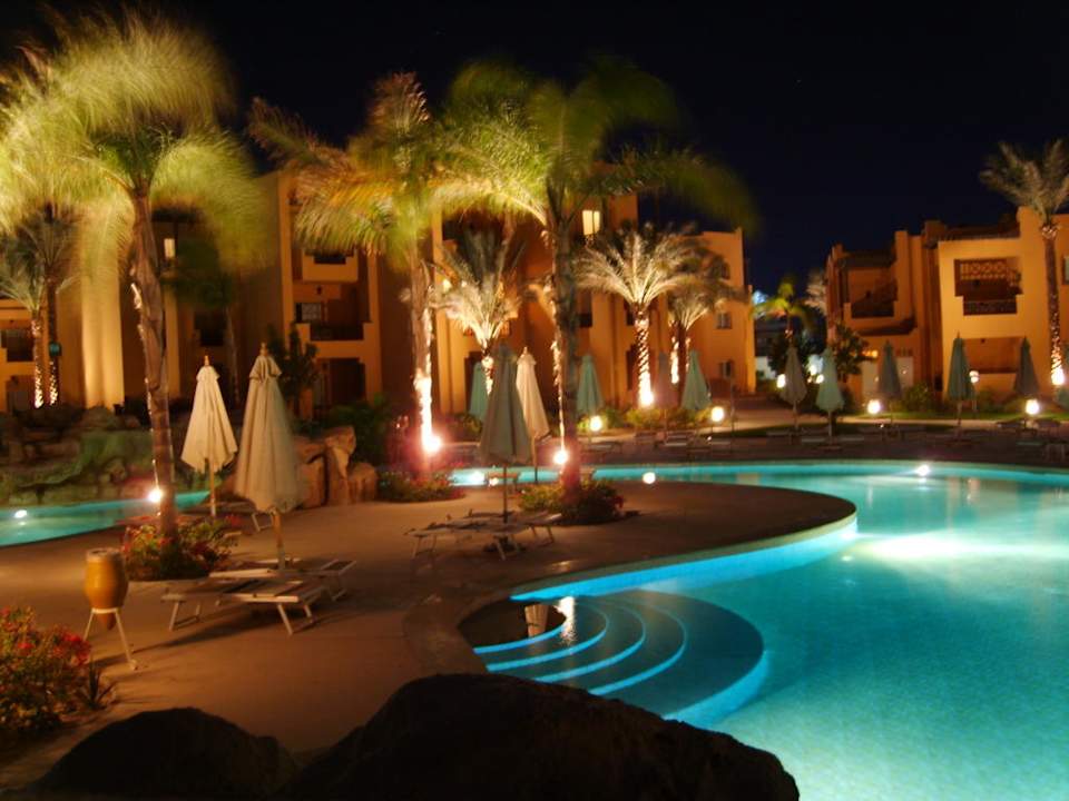 Стелла ночью! Stella Beach Resort & Spa Makadi Bay