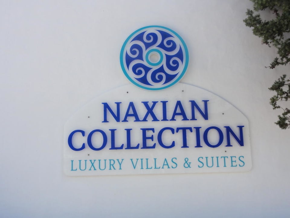Namensschild Hotel Naxian Collection