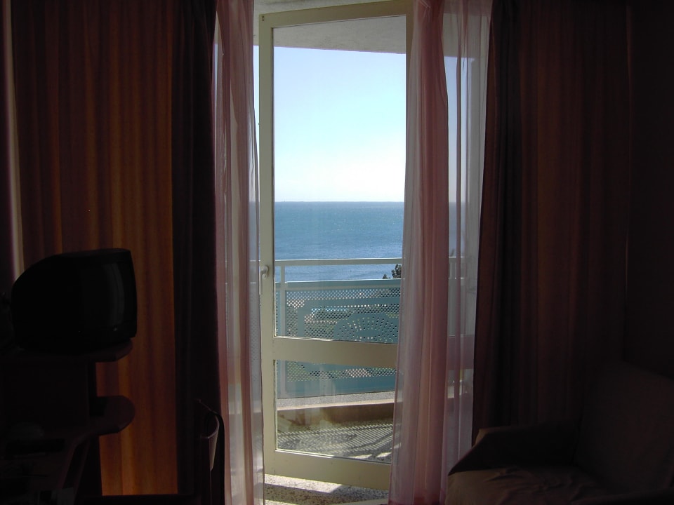 Ausblick zum Balkon Hotel Materada Plava Laguna