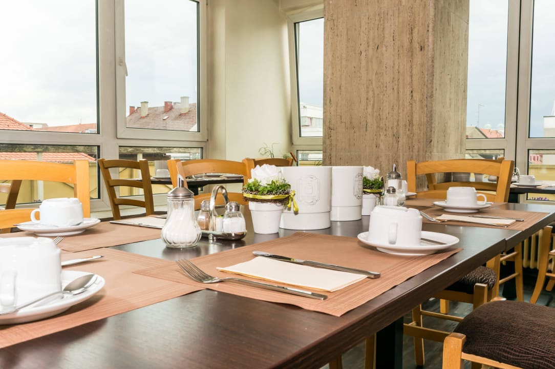 Frühstücksbereich im Smart Stay Hotel Schweiz Smart Stay Hotel Schweiz