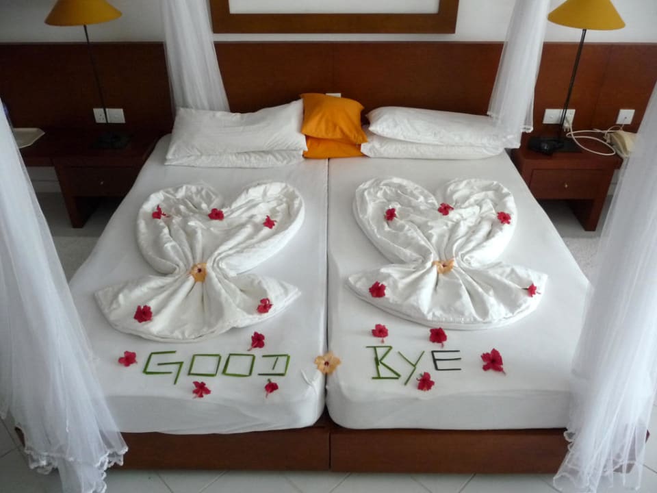 Zum Abschied - mit Liebe gemacht Hotel Lanka Princess Ayurveda