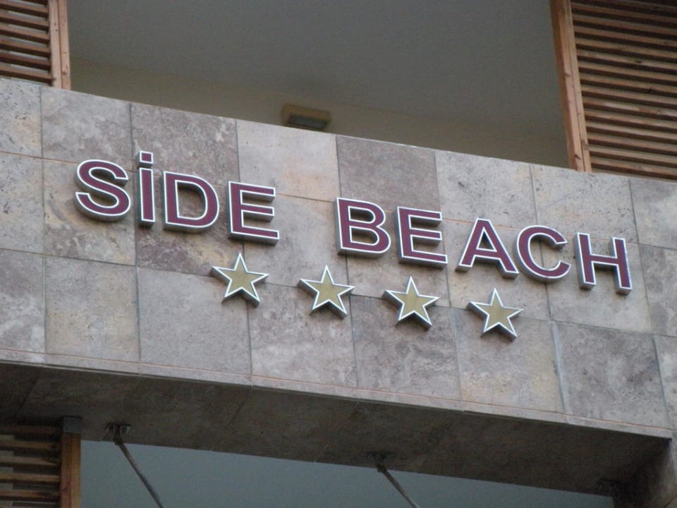 Blick vom Balkon  Trendy Side Beach Hotel - Adults only