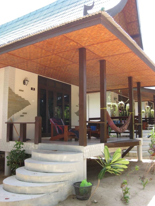 Der Bungalow von außen Seaflower Bungalows