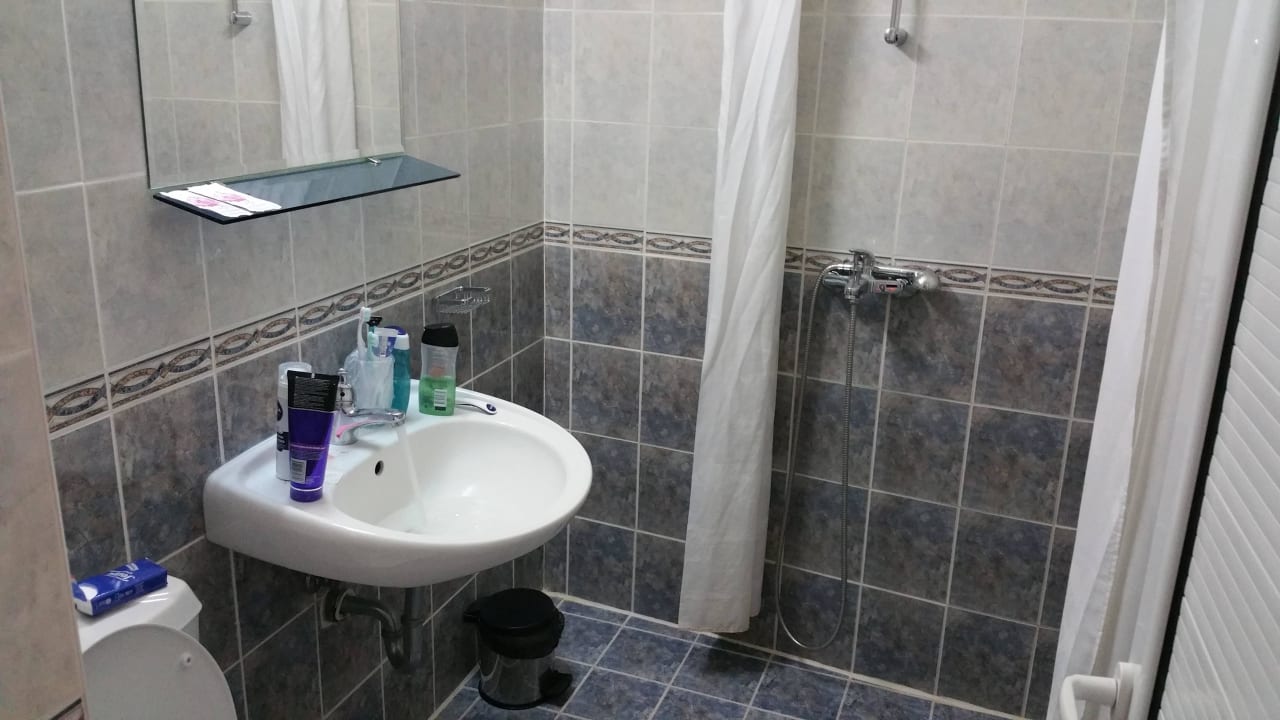 Badezimmer  Hotel Bohemi