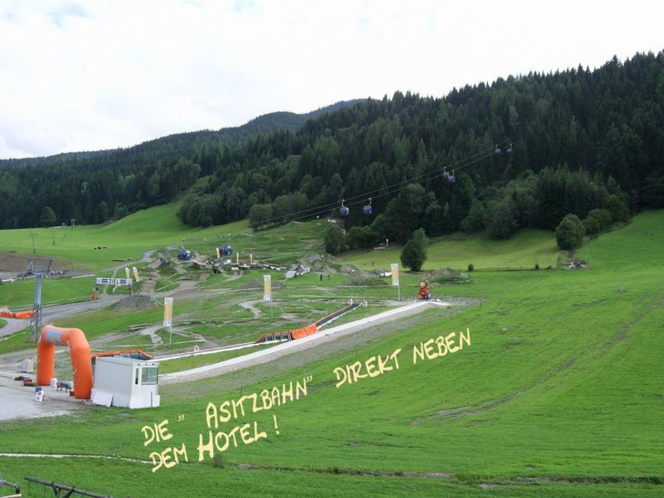 Der Bikepark und die Asitzbahn Hotel Bacher Asitzstubn