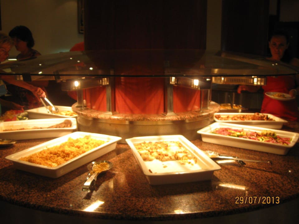 Warme Speisen, Abendbuffet Vantaris Luxury Beach Resort