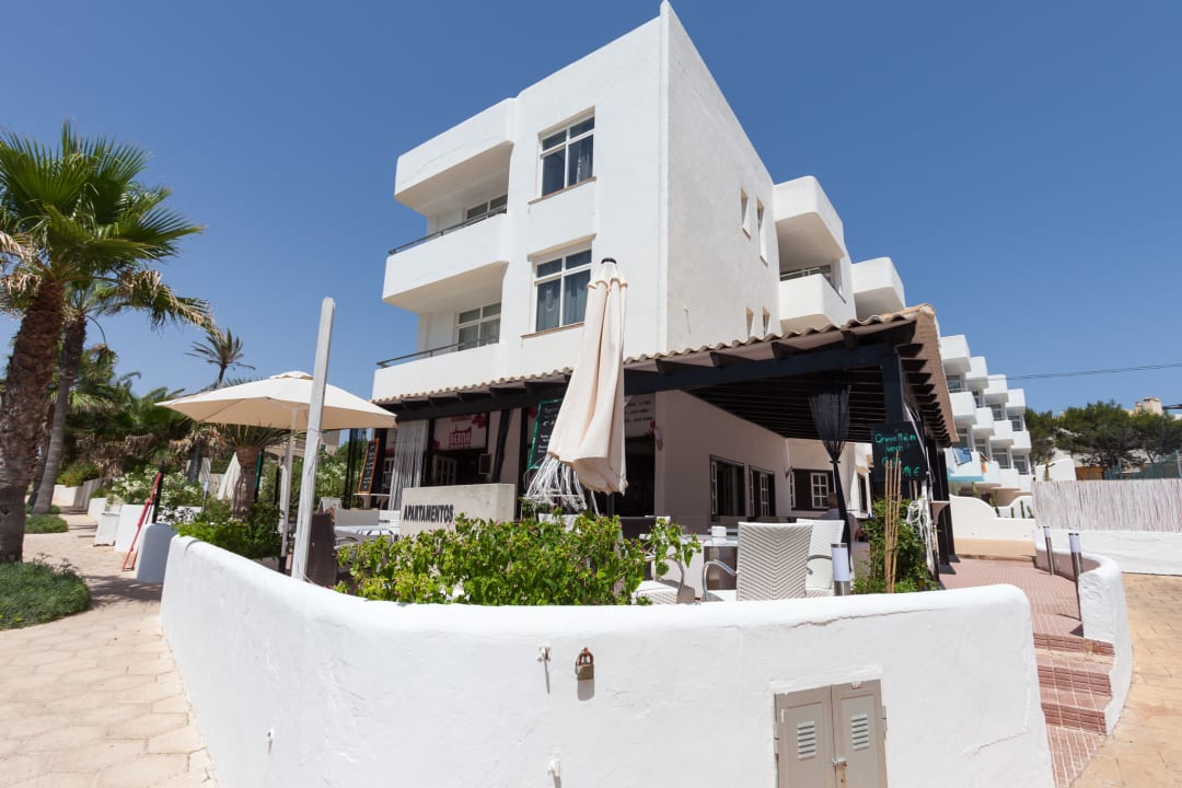 Außenansicht Apartments Ibiza