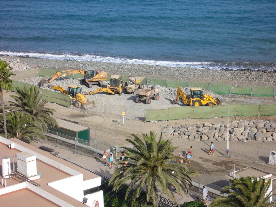 Blick vom Balkon 8.Stock Hotel Europalace