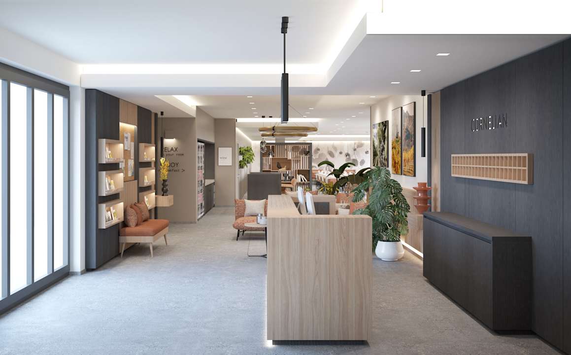 Lobby Cornelian Suites & Rooms