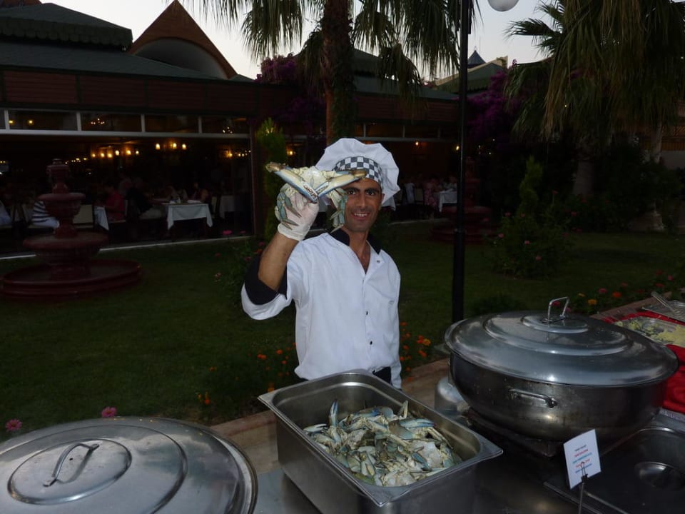 Abendessen! Oz Hotels Incekum Beach