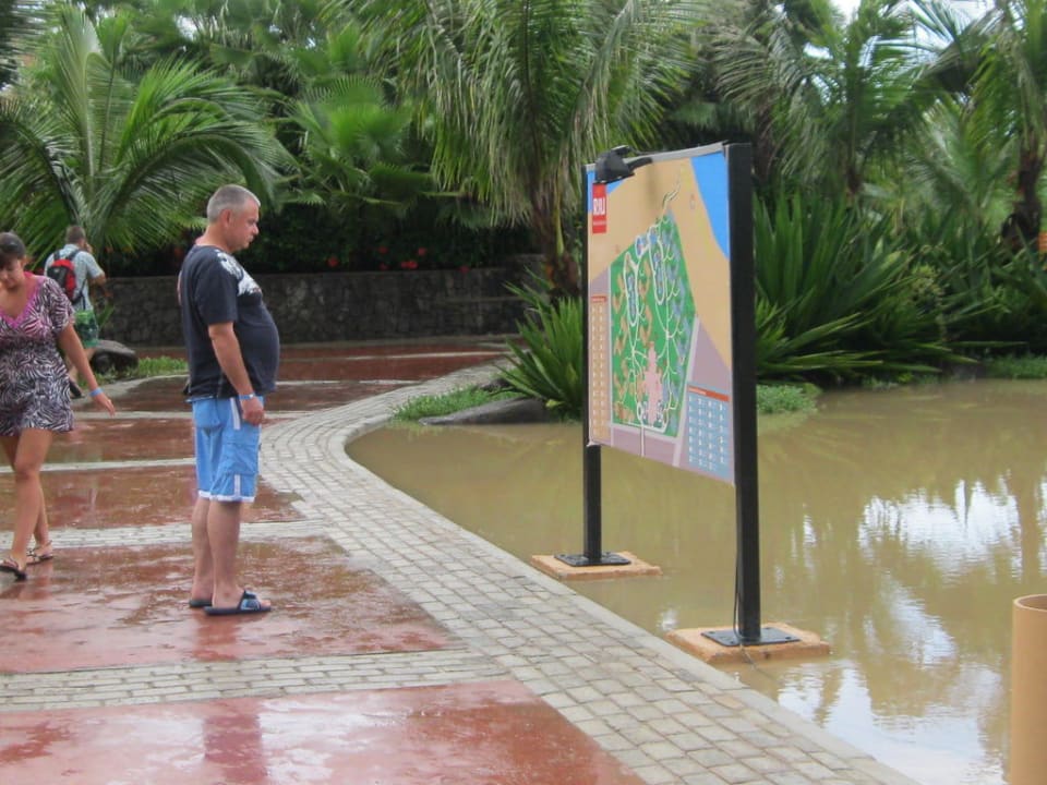 Hochwasser Hotel Riu Funana