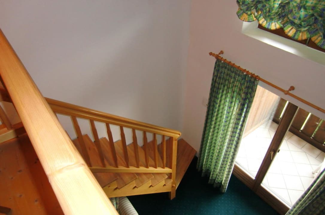 Treppe in den Schlafbereich Hotel Hofbrunn