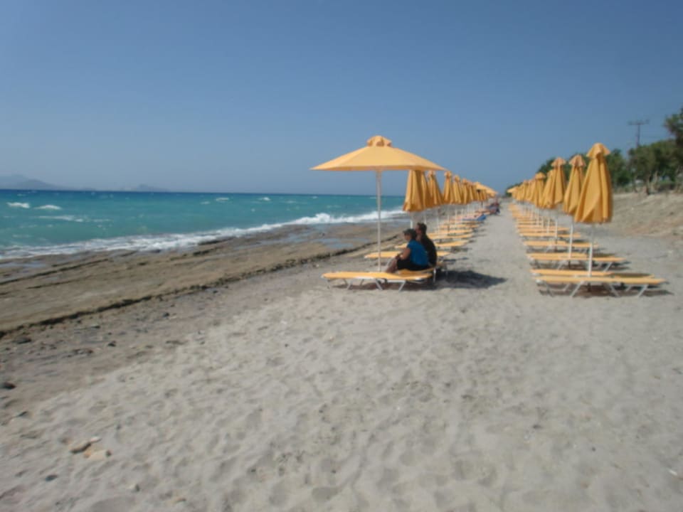 "Strand" am Hotel Atlantica Mikri Poli Kos