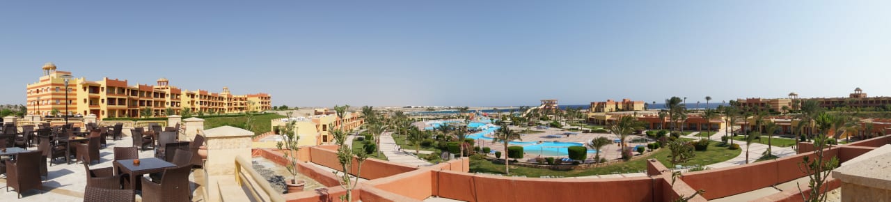 Ausblick Malikia Resort Abu Dabbab