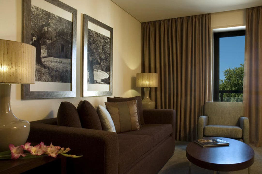 A Suite's living room Dom Gonçalo Hotel & Spa