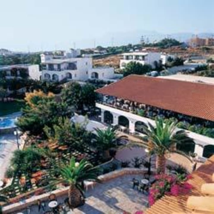 Hotel von oben TUI SUNEO Chrissi Amoudia