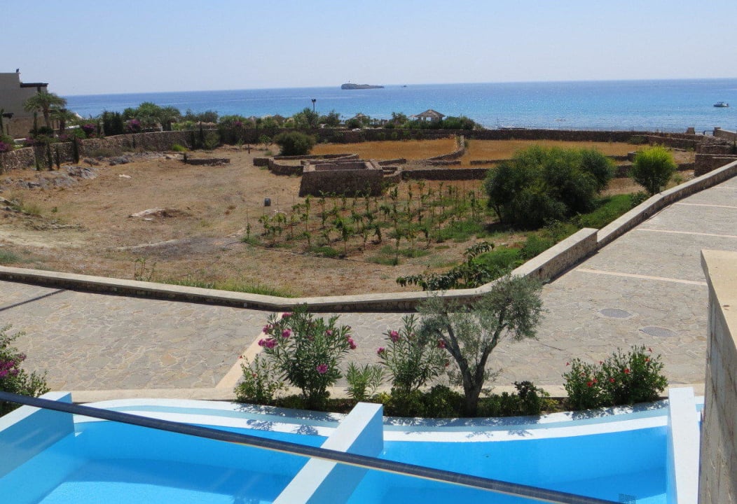 Blick vom Balkon Aquagrand Artistic Luxury Beach Resort - Adults only