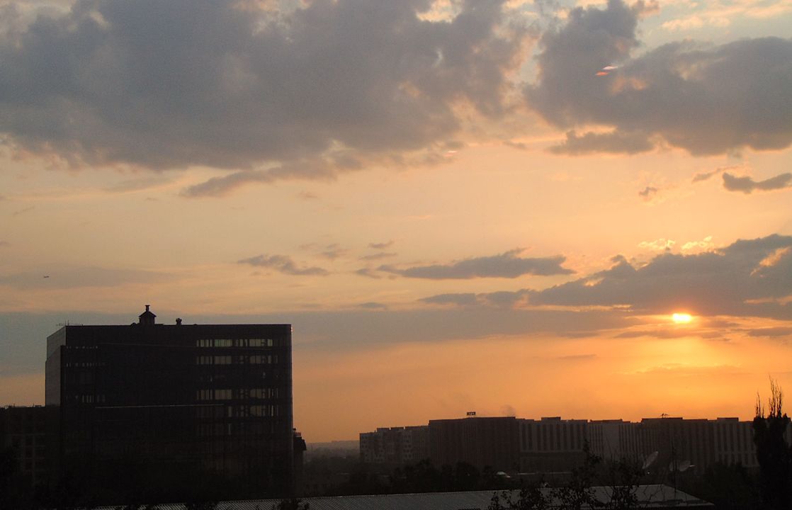 Ausblick Mercure Almaty City Center