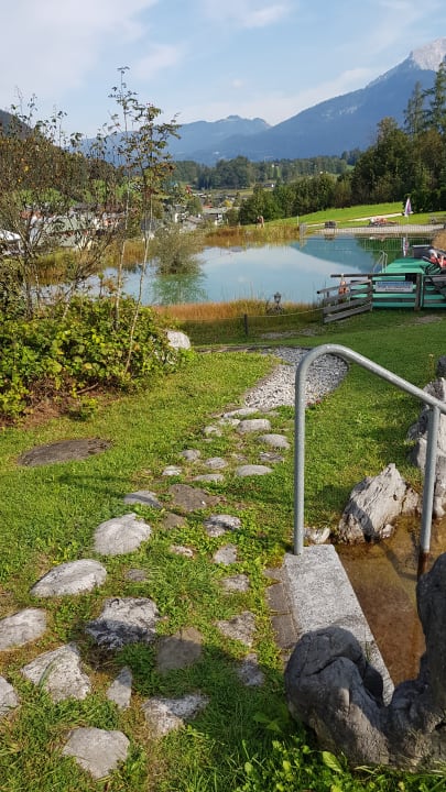 Gartenanlage Naturhotel Reissenlehen
