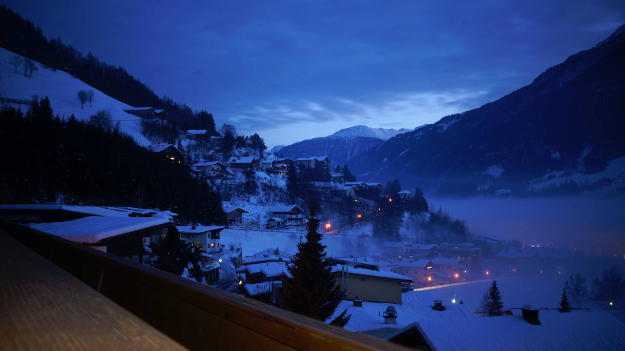 Balkon Ferienhaus Sonnenhang