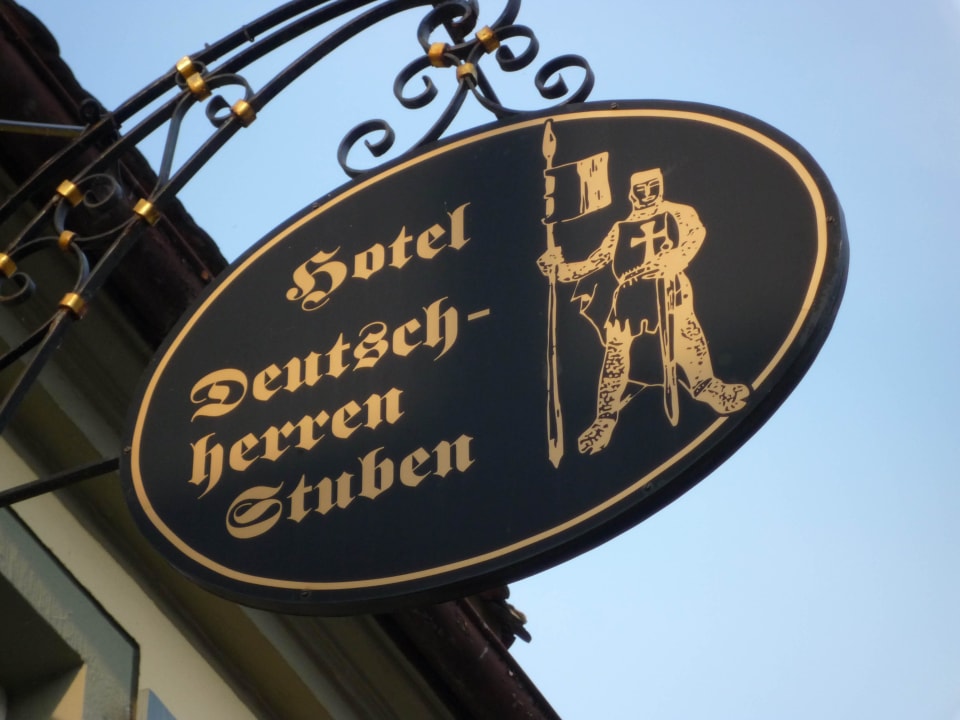 Hotelschild Hotel Deutschherren-Stuben
