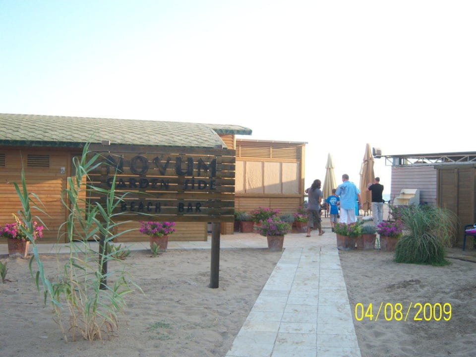 Das ist der sogenannte Eingang zum Strand Hotel Novum Garden Side