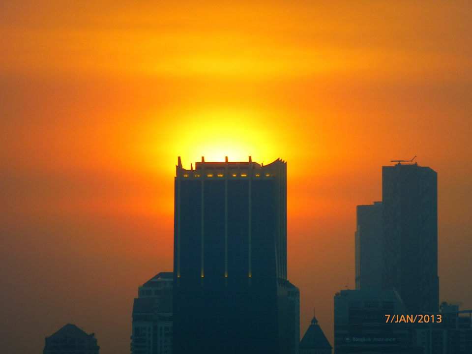 Sonnenuntergang  Hotel Windsor Suites & Convention