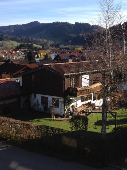 Aussicht vom Balkon Interest Vitalhotel