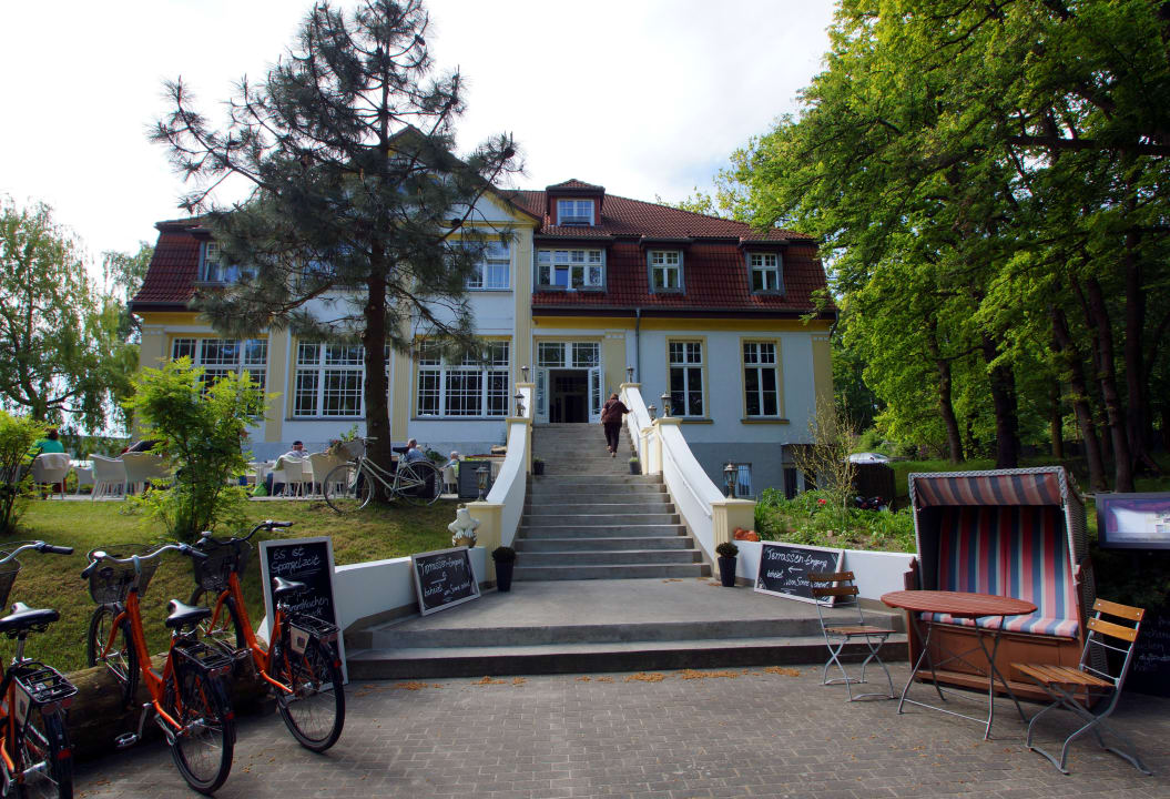 Außenansicht Meeressterne Hotel Idyll am Wolgastsee