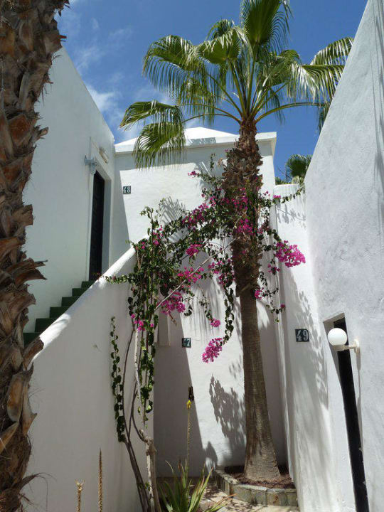 Eingangstreppe zum Appartment Bahia Calma Beach