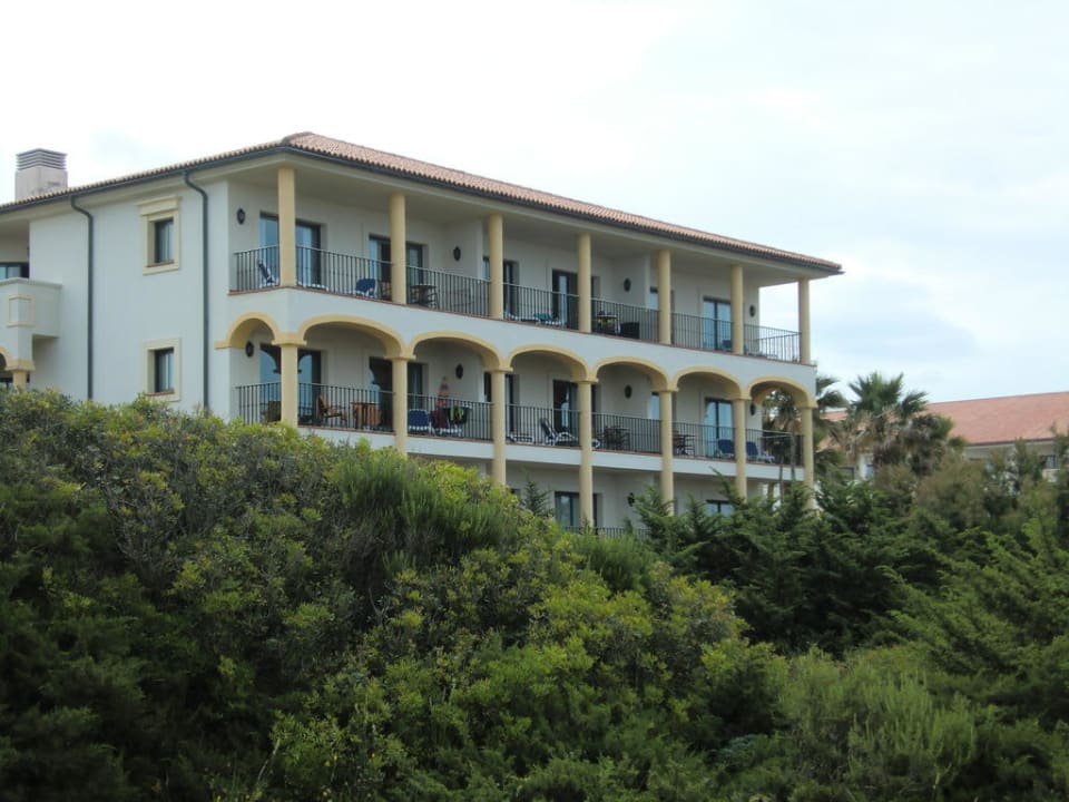 Blick von der Düne auf die Suiten Iberostar Selection Andalucía Playa