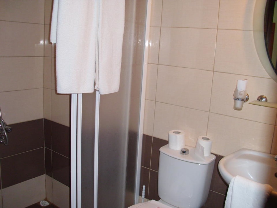 Badezimmer/ Dusche Hotel Aslan City Kleopatra