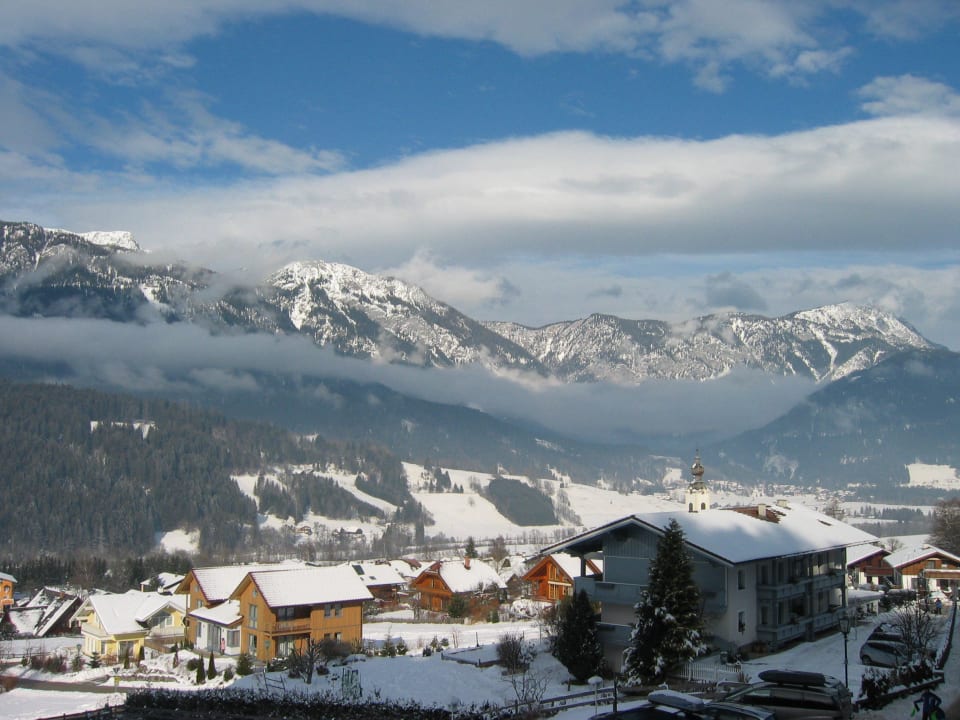 Blick aus dem Zimmer Panoramahotel Gürtl