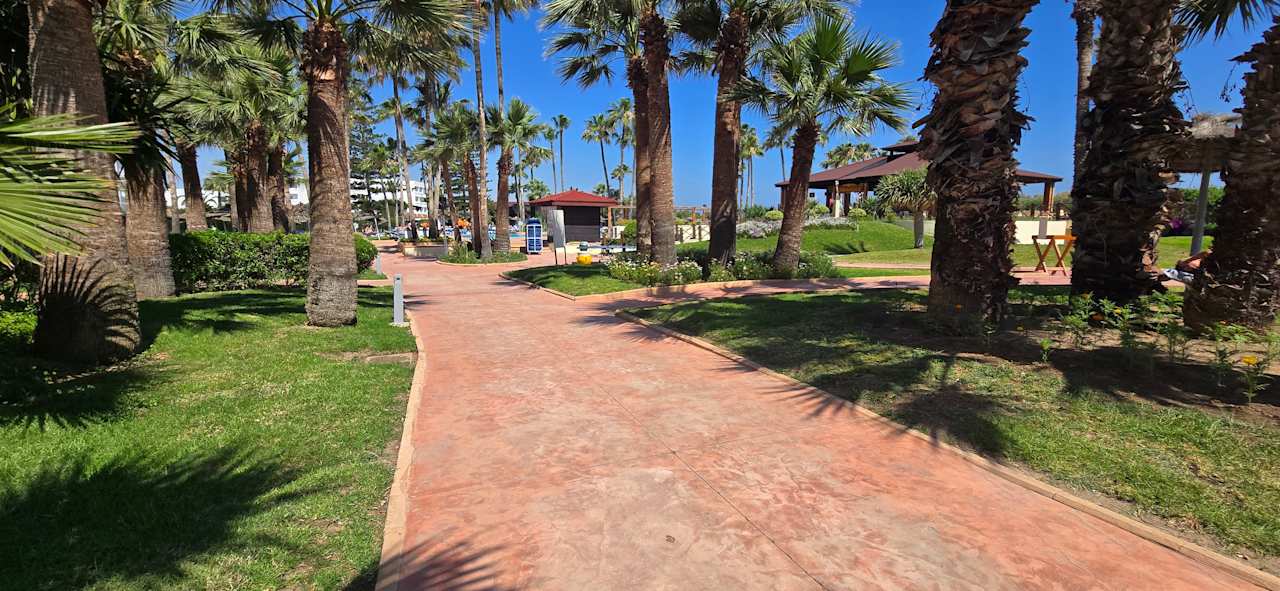 Gartenanlage Sahara Beach Aquapark & Resort