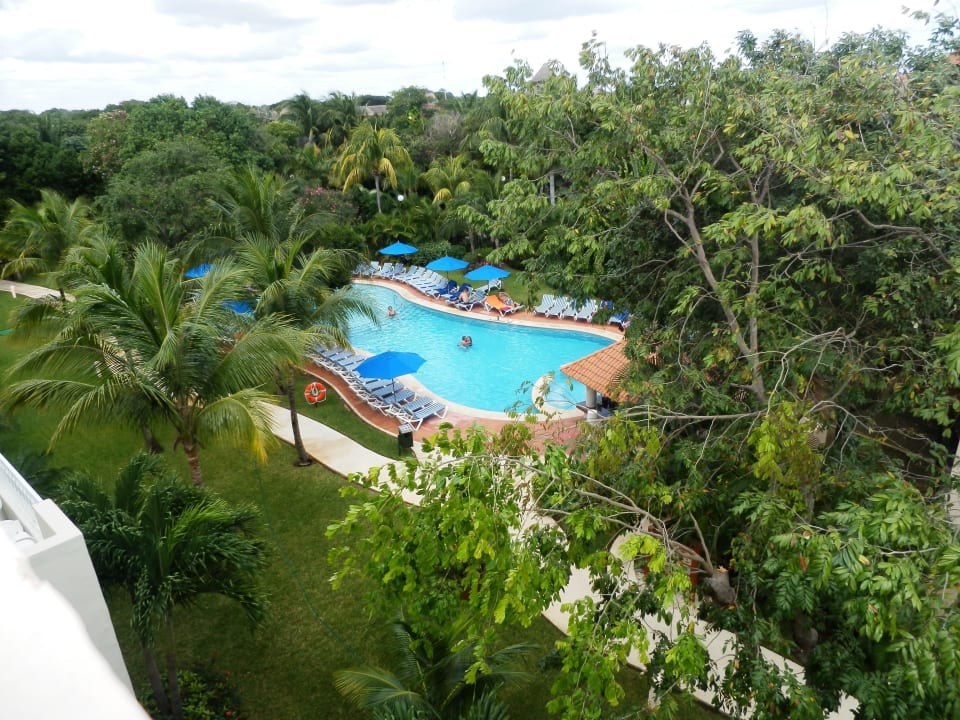 Blick auf den Ruhepool Viva Maya by Wyndham - All Inclusive Resort