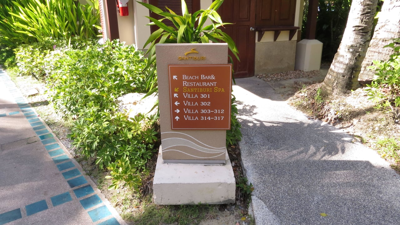 Gartenanlage Santiburi Koh Samui