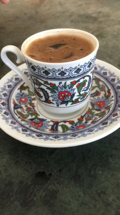 2€ extra für einen Türk Kaffee Asteria Collection Side