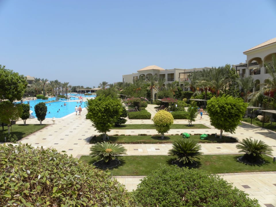 Aussicht auf Garten JAZ Aquamarine Resort