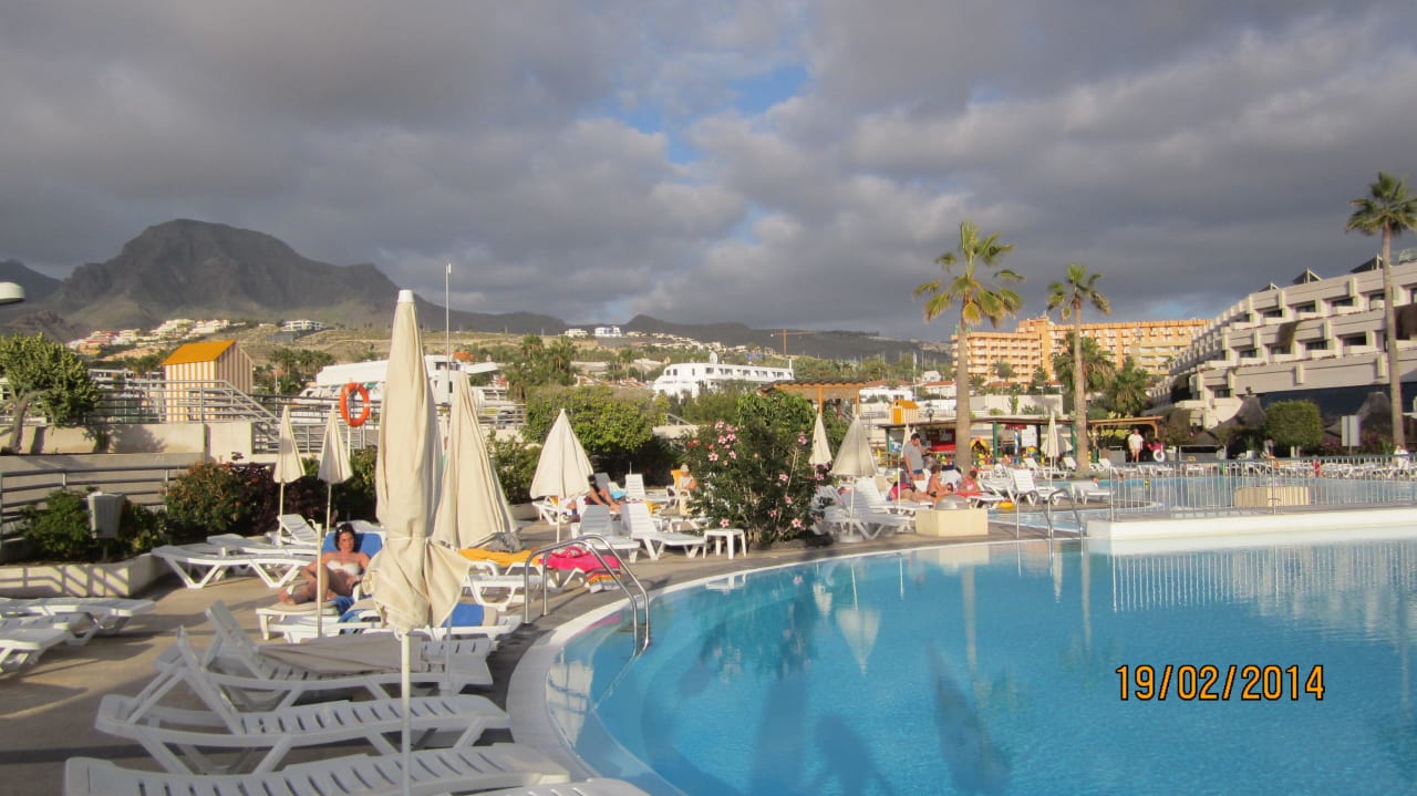 Blick vom Pool Richtung Teide Alexandre Hotel Gala