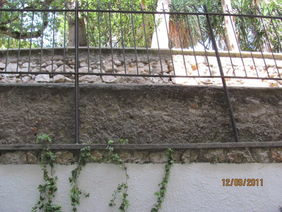 Balkon unter der Strasse Hotel La Floridiana