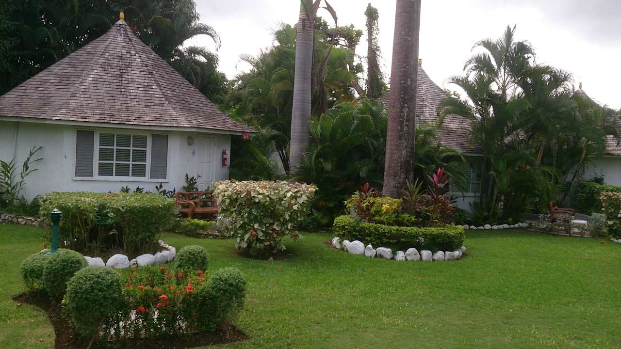 Wunderschöner Garten Grand Muthu Club Caribbean Runaway Bay