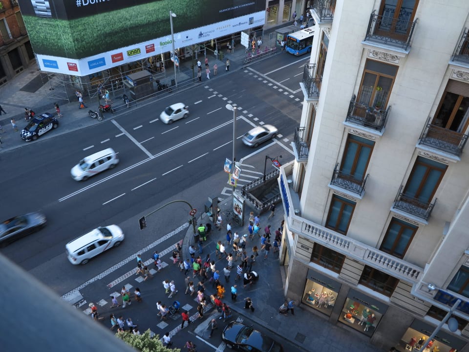 Blick von Zimmer 628 Hotel Emperador