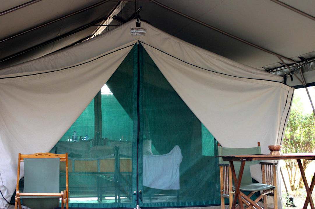 Unterkunft Lake Manze Camp Selous