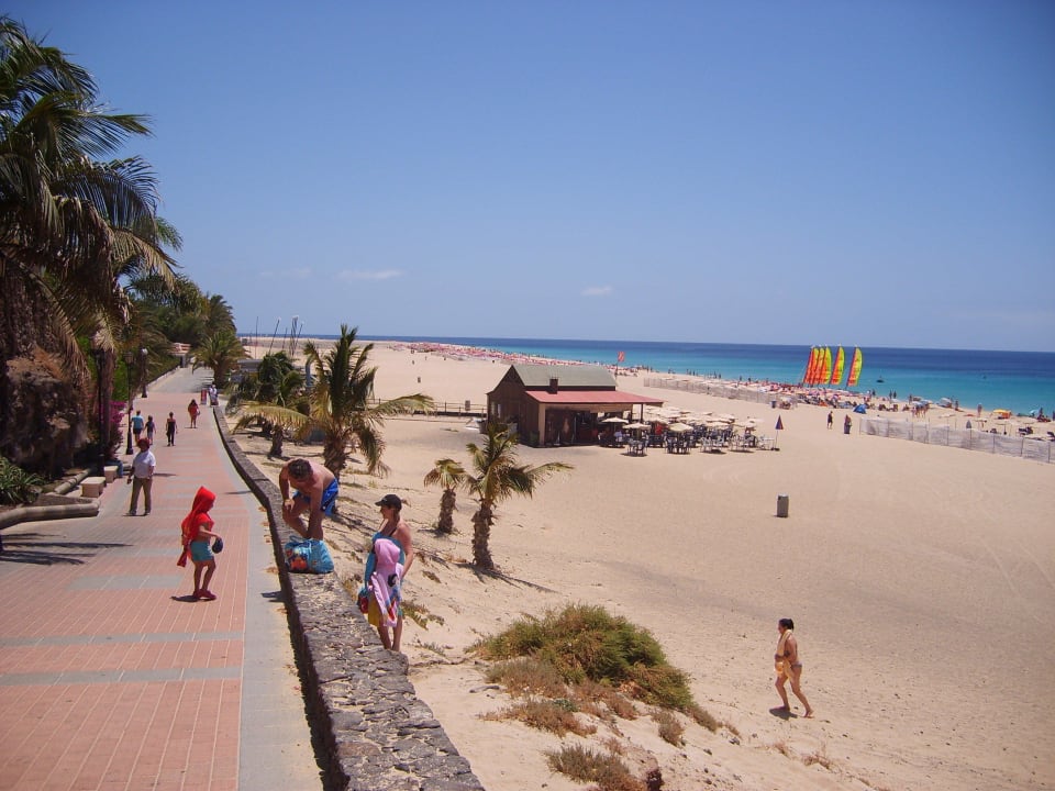 Promenade in Richtung Morro Jable BLUESEA Jandia Luz