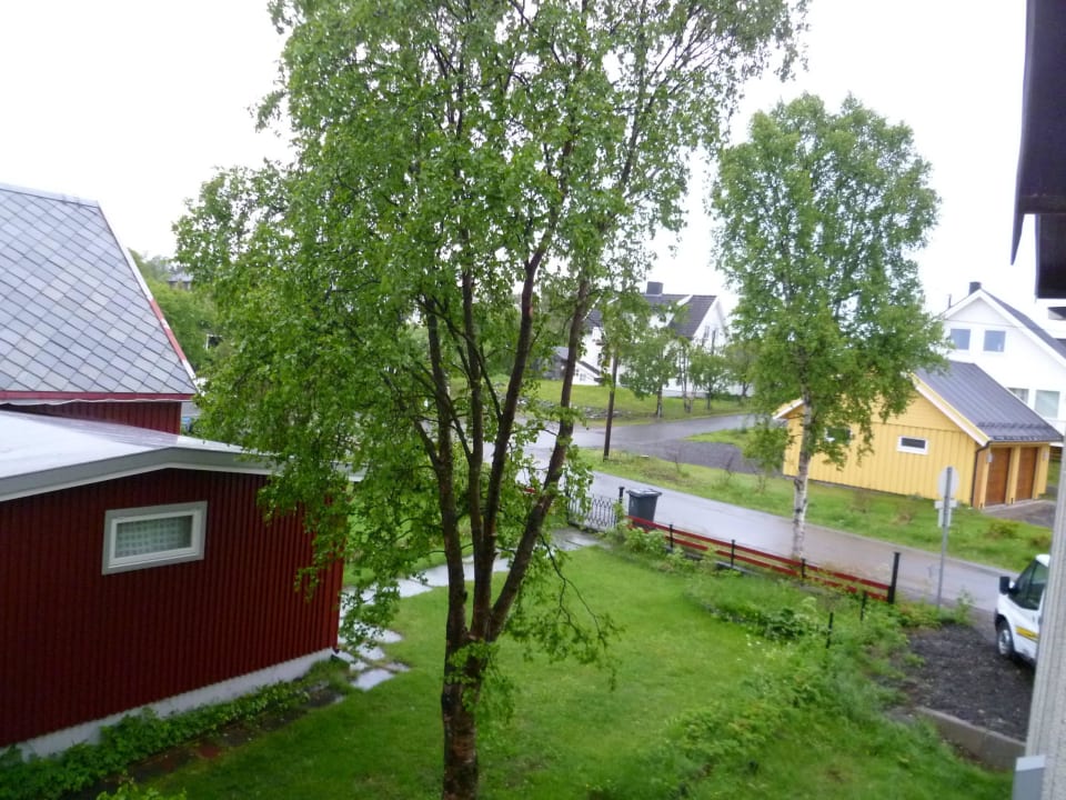 Ausblick vom Zimmer Nordlys Hotel Alta