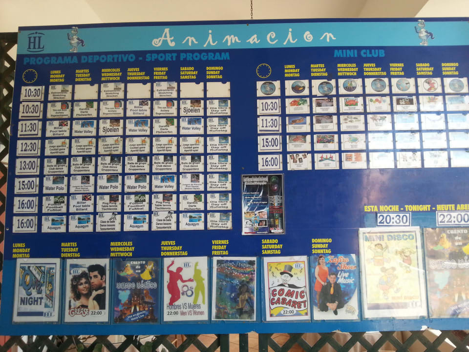 Animation Hotel HL Club Playa Blanca