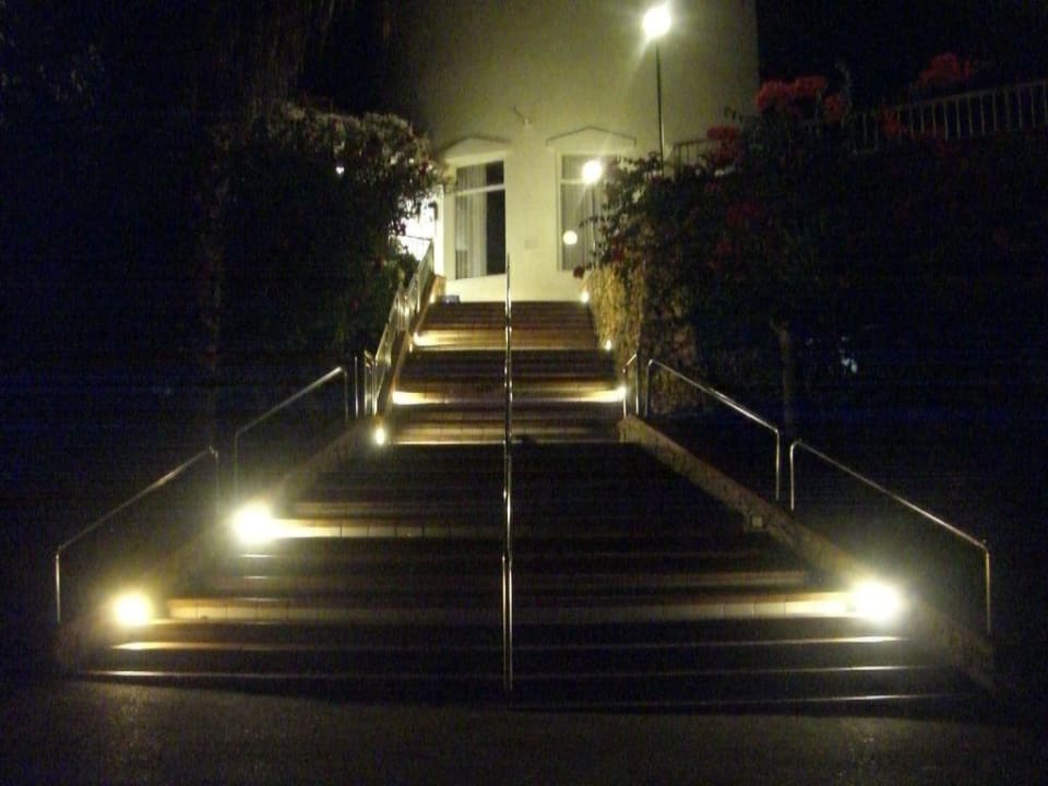 Treppe zum Restaurant Iberostar Waves Cala Domingos