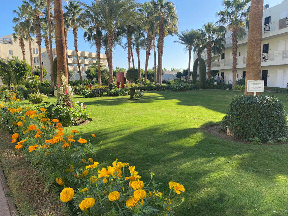 Gartenanlage Amarina Abu Soma Resort & Aquapark