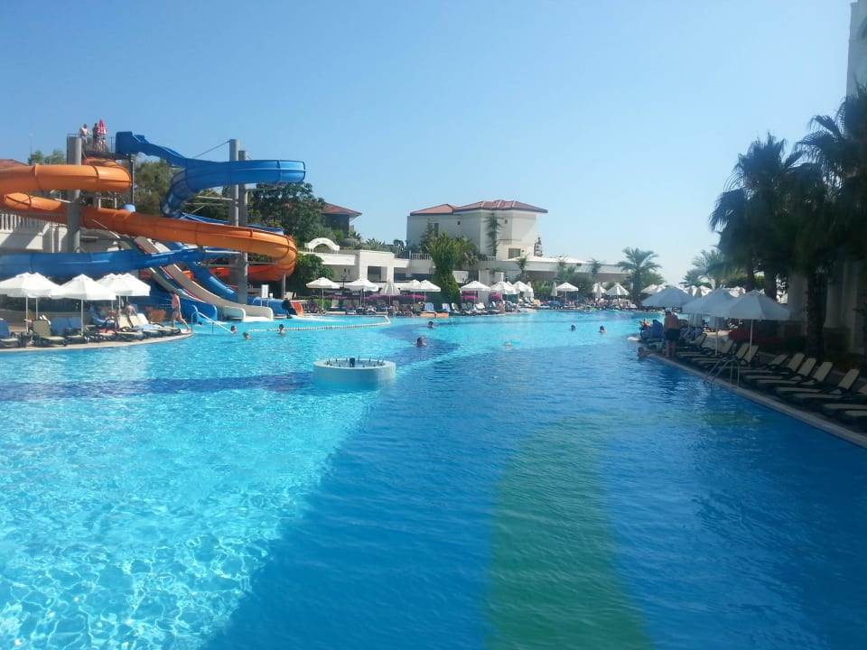 Pool mit Rutschen Alba Queen Hotel