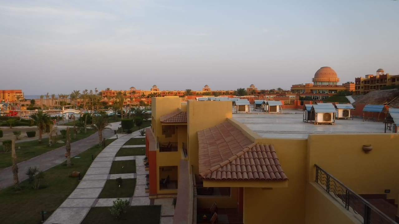 Ausblick Malikia Resort Abu Dabbab